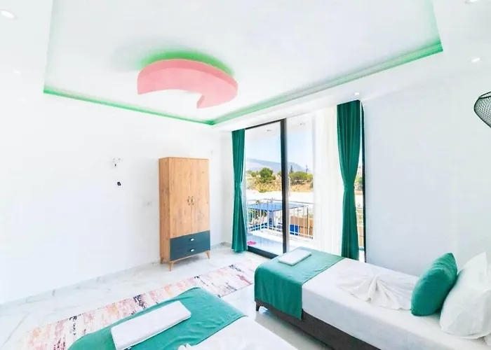 别墅 Cavdir 2 Bedroom Secluded With Private Pool Hot Tub 卡尔坎